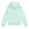 Juicy Couture kids Diamante velour hoodie med zipYucca