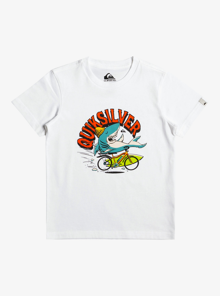 Quiksilver tskjorte Hai på sykkel