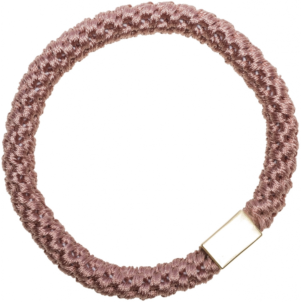 Dark Department fat hair tie with gold