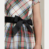 Polo Ralph Lauren rutete kjole med sløyfe
