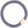 Dark Department fat hair tie with gold