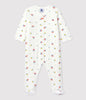 Petit Bateau blomstrete pysjamas til baby