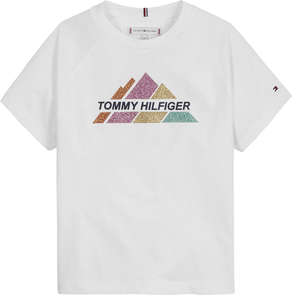 Tommy Hilfiger tskjorte med print til jente