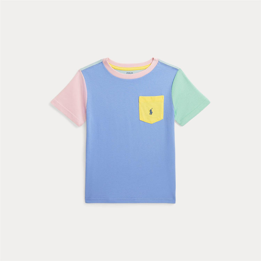 Polo Ralph Lauren colorblock tskjorte til gutt