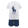 Polo Ralph Lauren Pysjamas shorts og t-skjorte stor hest
