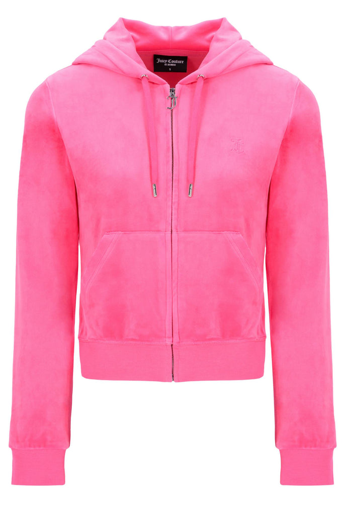 Juicy Couture Robertson velour jakke Fluro Pink