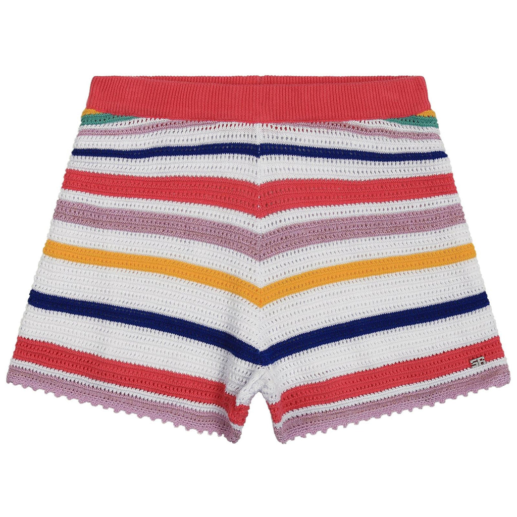 Sonia Rykiel shorts i bomulls strikk