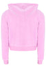 Juicy Couture  Robertson Classic Velour Zip Trough Hoodie Orchid