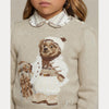 Polo Ralph Lauren strikkegenser med bamse til jente
