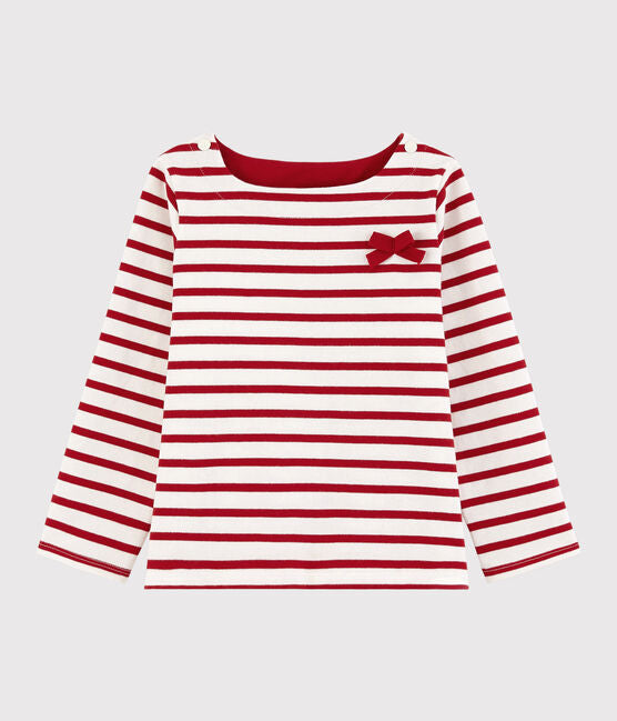 Petit Bateau stripete genser til jente