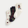 Polo Ralph Lauren 3 pakk sokker
