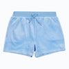 Juicy Couture velour shorts Della Robbia Blue