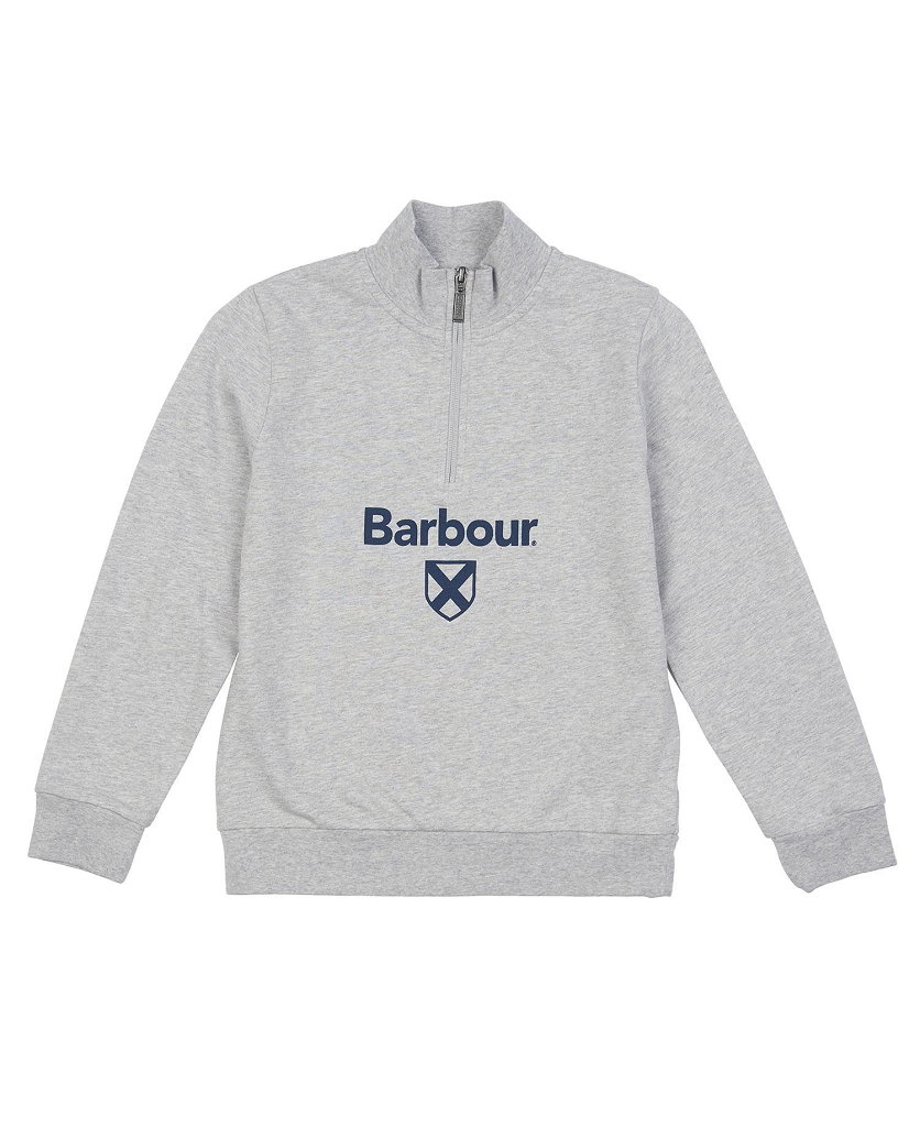 Barbour genser half zip til gutt