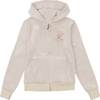 Juicy Couture velour zip through hoodie