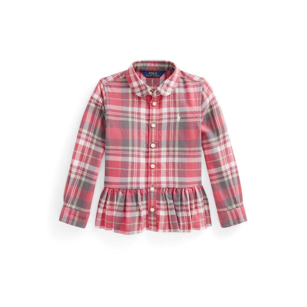 Polo Ralph Lauren flanellskjorte til jente